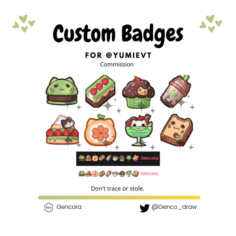 Commission for yumievt